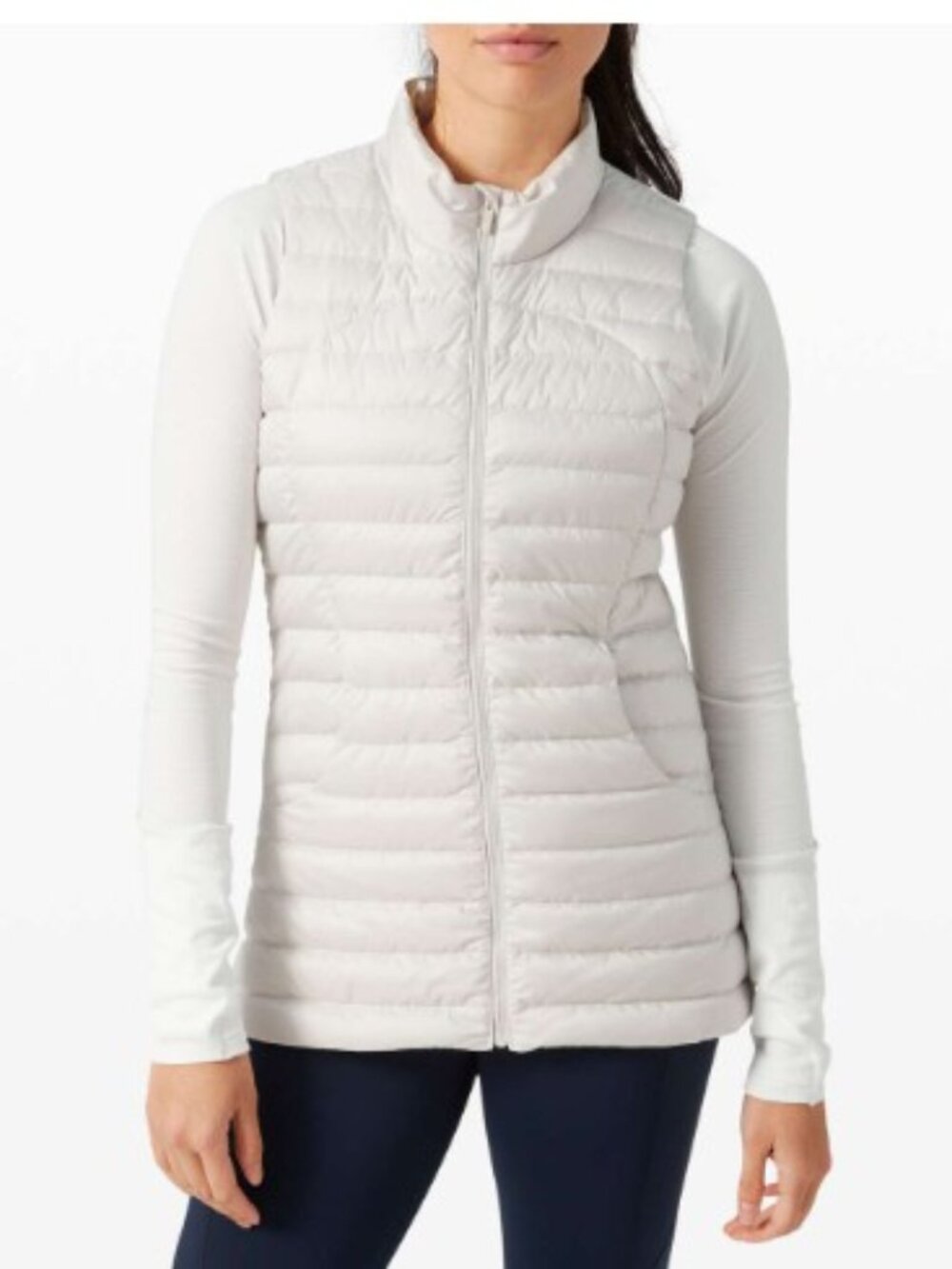 Lululemon Pack It Down Vest - size 2 * Dune